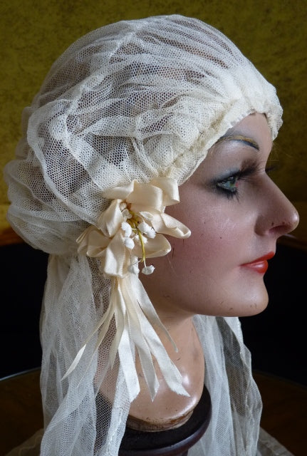 Brautschleier für die Hochzeit, 1920er Jahre
