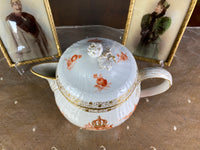 Neuosier Warmwasserkanne, Kaiser Wilhelm II, datiert 1901 + 1911