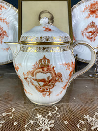 Neuosier-Warmwasserkanne, Kaiser Wilhelm II., datiert 1901 + 1911