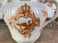 Neuosier-Warmwasserkanne, Kaiser Wilhelm II., datiert 1901 + 1911