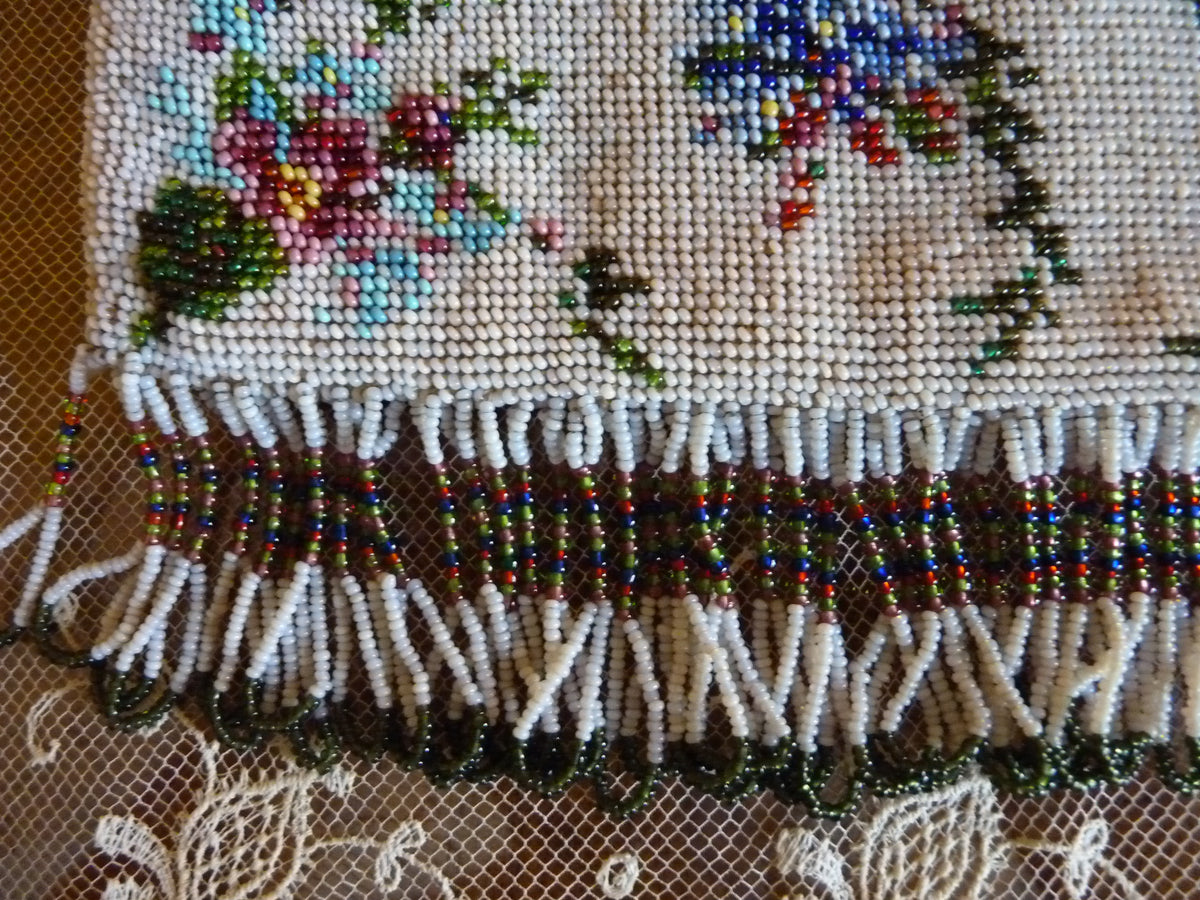 Perlenhandtasche, Deutschland, um 1890