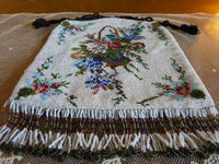 Perlenhandtasche, Deutschland, um 1890