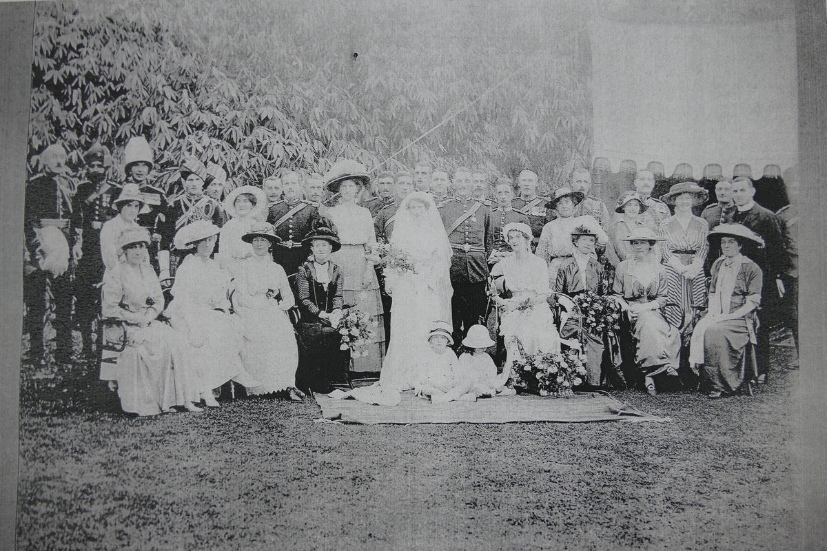 HUGHES &amp; STARNES Brautkleid, ca. 1915
