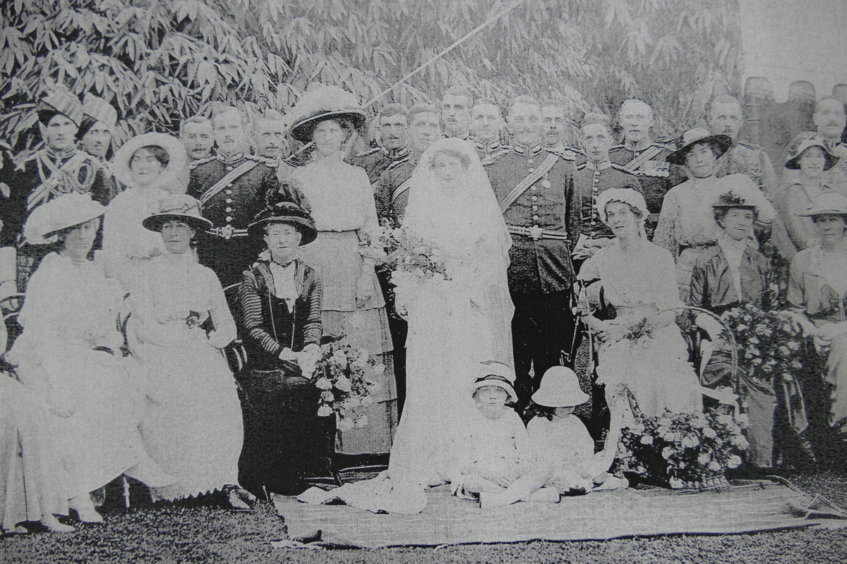 HUGHES &amp; STARNES Brautkleid, ca. 1915