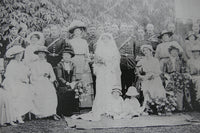 HUGHES &amp; STARNES Brautkleid, ca. 1915