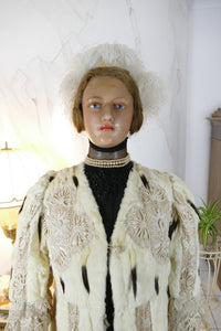 Antiker Hermelinmantel, ca. 1908 – Marija Pawlowna Romanowa, Russisches Kaiserreich