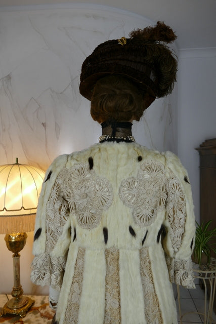 Antiker Hermelinmantel, ca. 1908 – Marija Pawlowna Romanowa, Russisches Kaiserreich