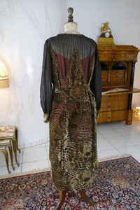 Jazz Age Velvet Day Dress, ca. 1923 