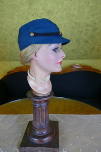 WEBER Grüne Woll-Sportmütze, ca. 1890