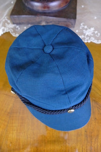 WEBER Grüne Woll-Sportmütze, ca. 1890