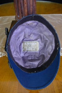 WEBER Grüne Woll-Sportmütze, ca. 1890
