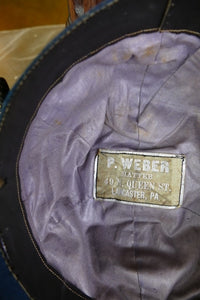 WEBER Grüne Woll-Sportmütze, ca. 1890