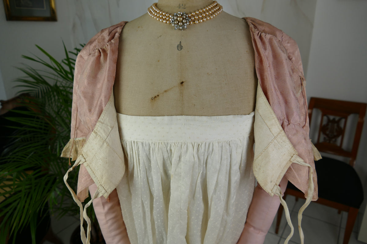 Seltener Spencer aus der Zeit des Directoire, Frankreich ca. 1795 – Frühe neoklassische Mode