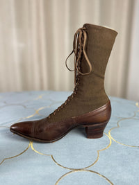 HOOPER und LONG Schnürstiefel, Connellsville &amp; Monessen, ca. 1915