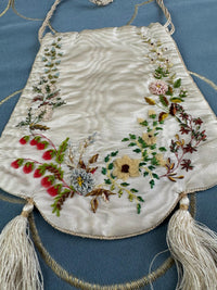 Bestickte Biedermeier-Tasche, England, ca. 1820-1830