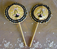 Flapper Seidenpuderquaste, 1920er