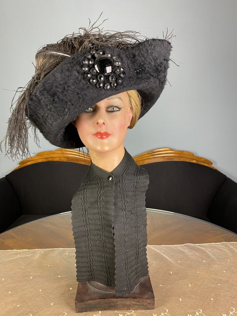 Antique Edwardian cotton muffler