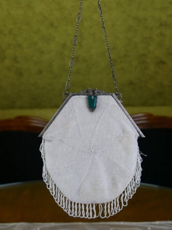 Achteckige Flapper-Tasche, Frankreich, 1920er