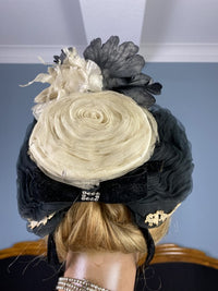 Tüllhaube, ca. 1888