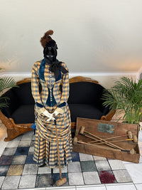 Victorian sport dress, ca. 1888 