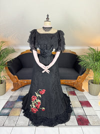RA HIGGINS "Mohnblumenkleid", Pittsburgh, ca. 1896