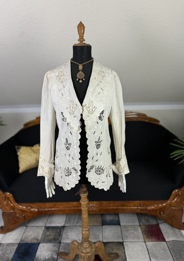 Veste en lin ALTMAN &amp; Co., vers 1910
