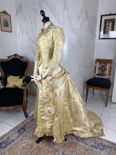 AM VAIL Brautkleid, Amerika, ca. 1879