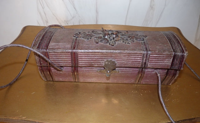 Regency-Handtasche aus Papiermaché, ca. 1810