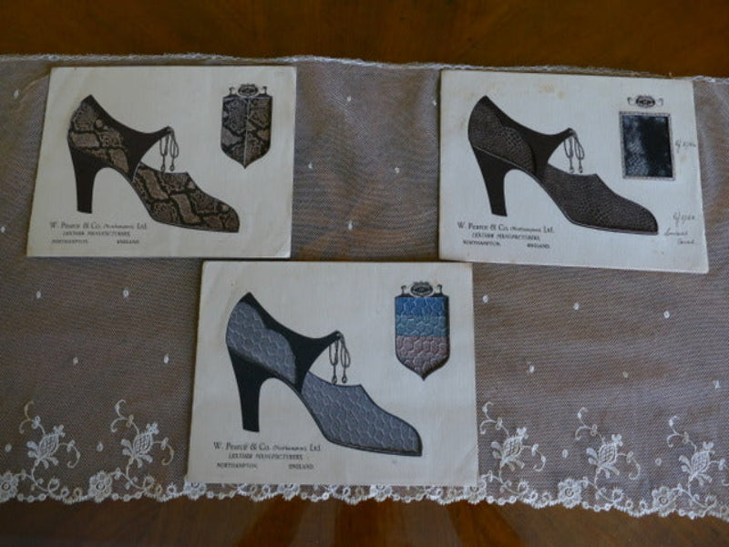 W. PEARCE &amp; Co. Musterblätter, England, ca. 1928
