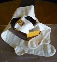 ROLLINS HOSIERY Antike gerippte Strümpfe, 1920er Jahre