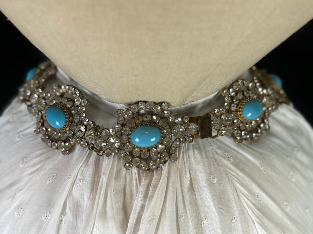 Antiker Strass-Theatergürtel, Deutschland, ca. 1890-1910