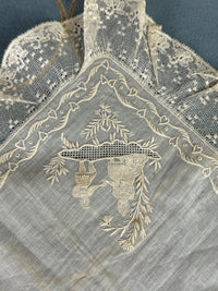 Taschentuch einer Adligen, Spanien, ca. 1820-1830