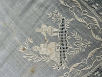 Taschentuch einer Adligen, Spanien, ca. 1820-1830