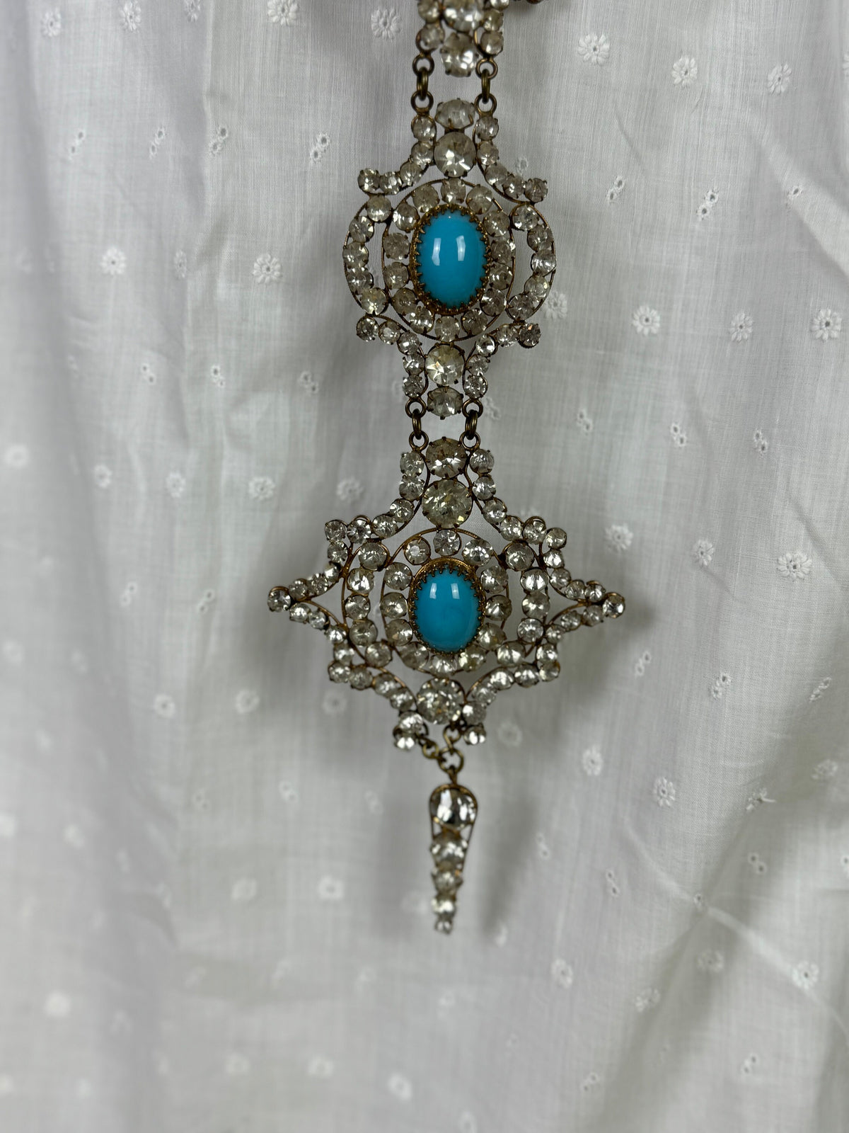 Antiker Strass-Theatergürtel, Deutschland, ca. 1890-1910