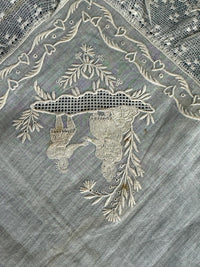 Taschentuch einer Adligen, Spanien, ca. 1820-1830
