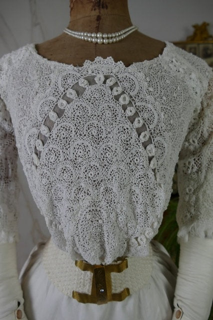 Crocheted Blouse, ca. 1910