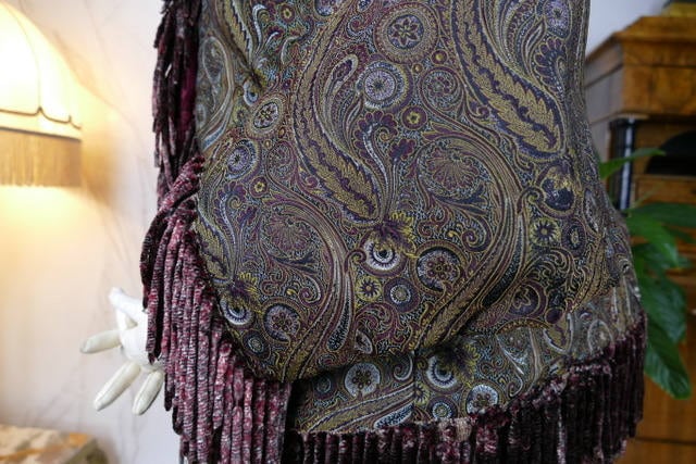 Dolman aus Seide mit Paisleymuster, ca. 1880