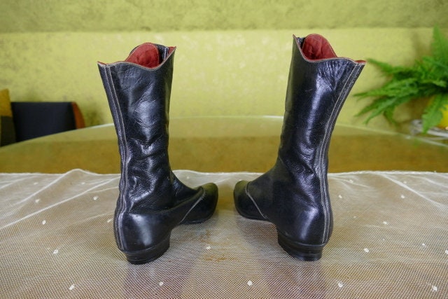 Muster-Knopfstiefel, England, 1870er Jahre