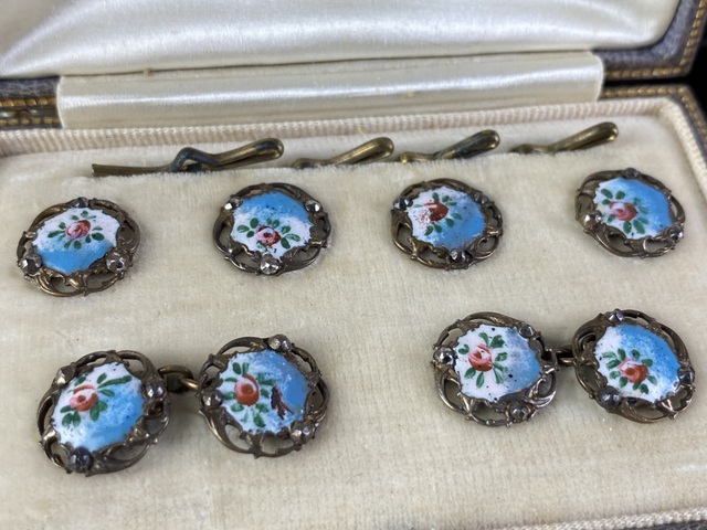 antique Tiffany buttons 1900