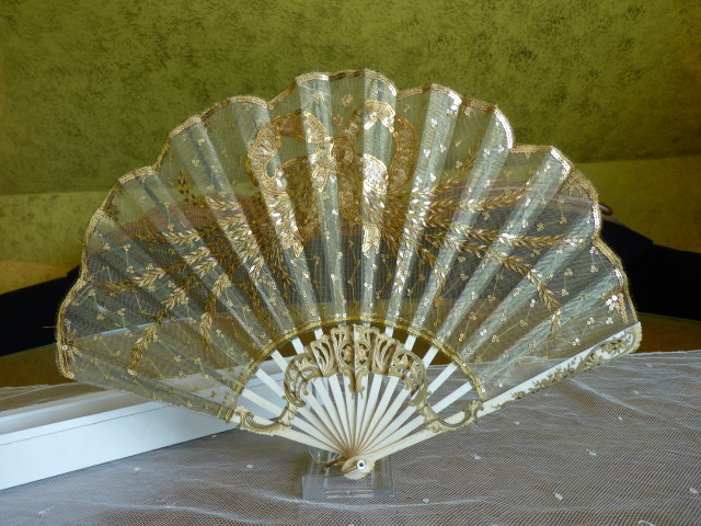 antique fan 1890