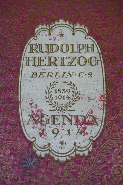 antikes rudolph Hertzog Jahresbuch 1914