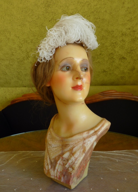 antique wax mannequin 1920