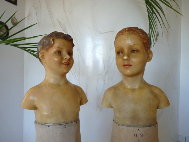 antique wax mannequin HB