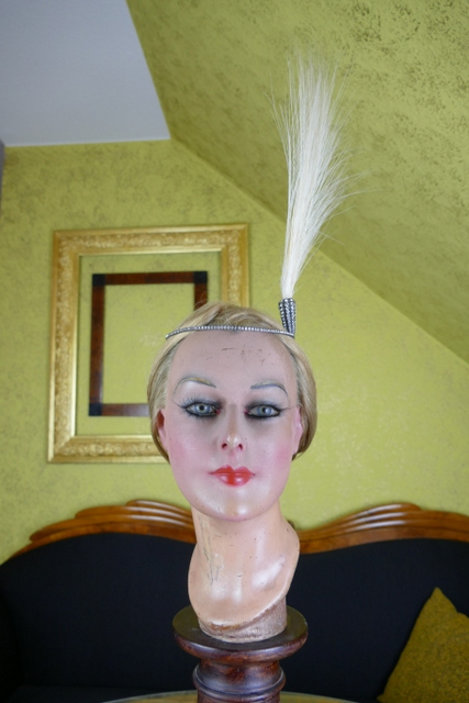 antique head piece 1920s