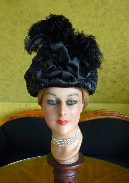 antique belle epoque hat 1905