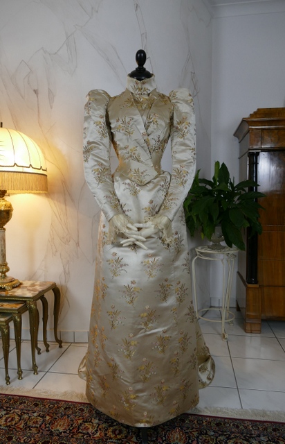 antique dress Maison Lipmann 1896