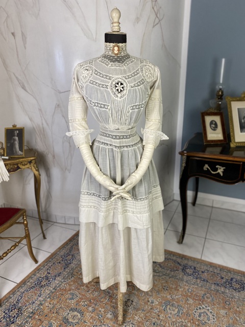 antique tea dress 1900