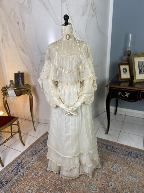 antique lingerie dress 1904