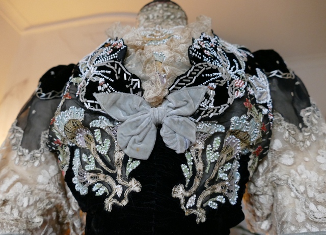GUSTAVE BEER Reception and Society Dress, ca. 1906 - www.antique-gown.com