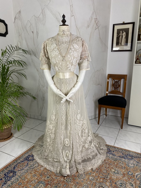 antique PAQUIN Dress 1908